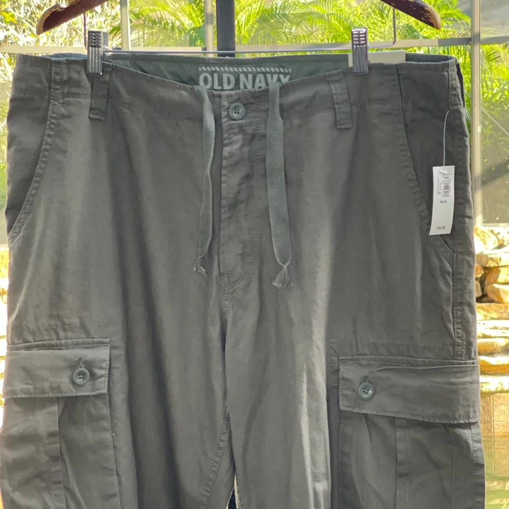 Old‎ Navy Linen/ Cotton Blend Cargo Pants (38x30)